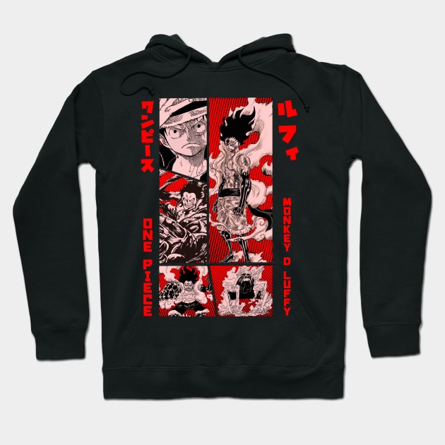 monkey d luffy Hoodie by Retrostyle